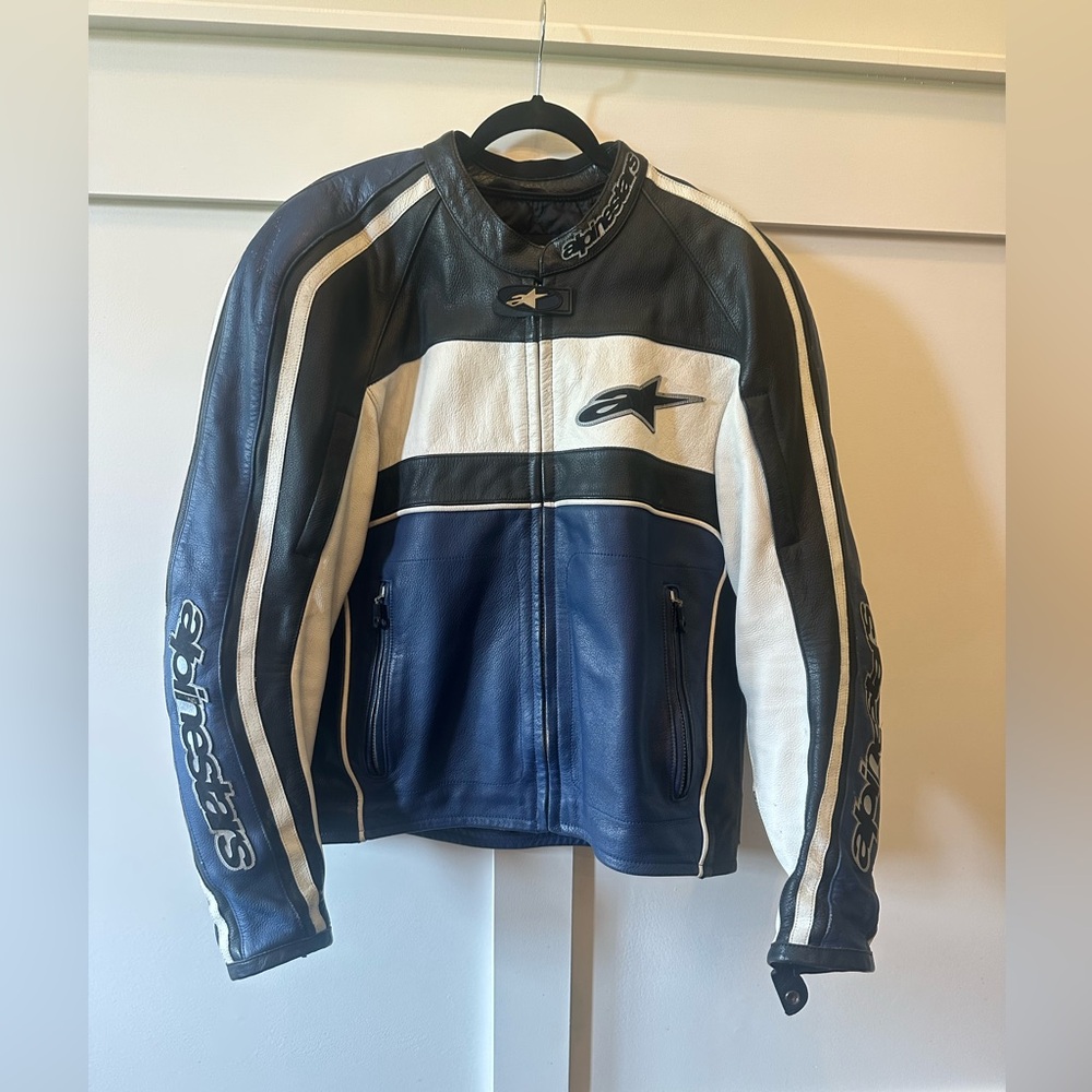 Men’s Alpinestars Motorcycle Leather Jacket